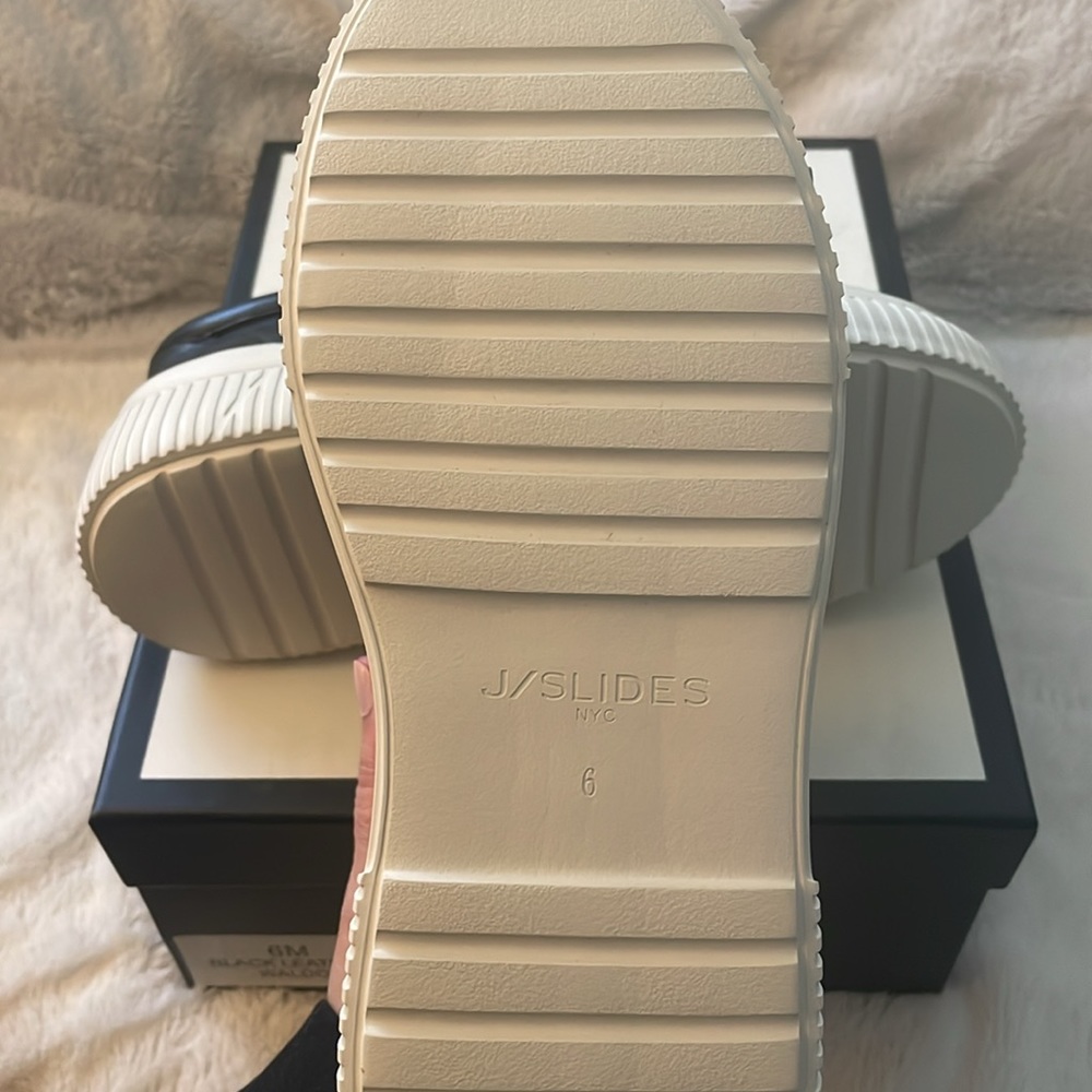 NWT J/SLIDES WALDO Black Leather Sneaker - Picture 16 of 16